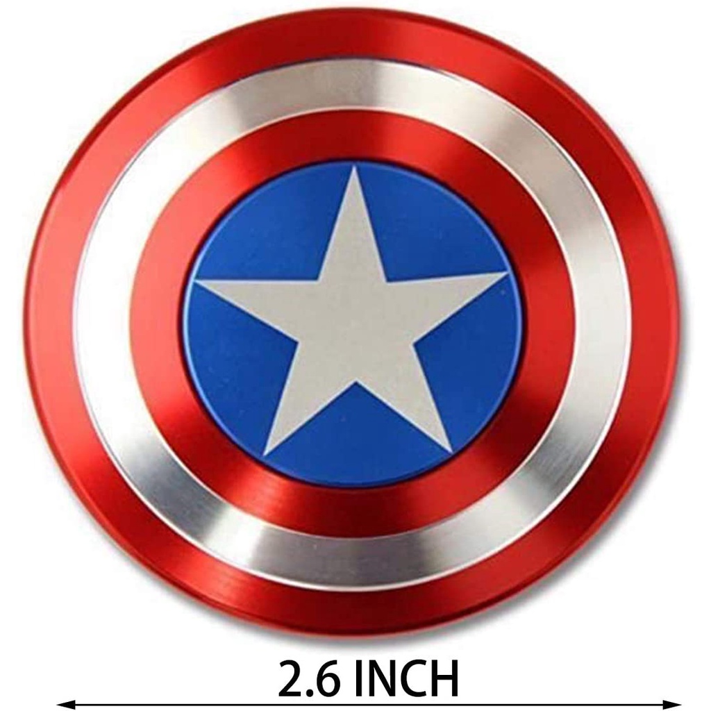 Siêu anh hùng Fidget Spinners Kim loại, Fidget Spinner Quà tặng cho người lớn và trẻ em, Chống căng thẳng lo âu ADHD Relief Figets Toy, Finger Hand Spinner Toys Tiện ích nhỏ