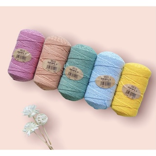 Sợi Simply Cotton 150gram móc túi xách, móc mũ nón đẹp đứng dáng, đẹp bền màu-Sợi Simply Craft Yarn