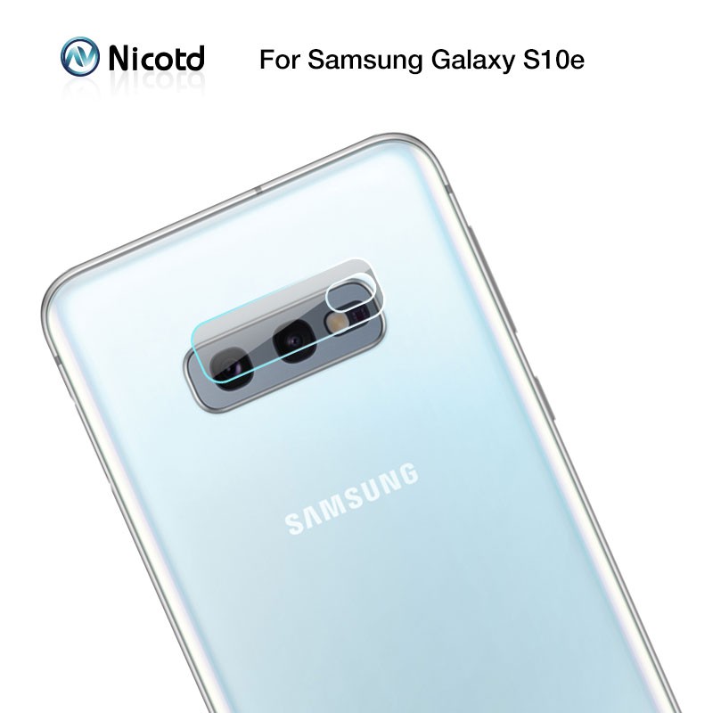 Set 2 Miếng Dán Kính Cường Lực Bảo Vệ camera Cho samsung galaxy s10e s10 plus s8 plus s9 plus