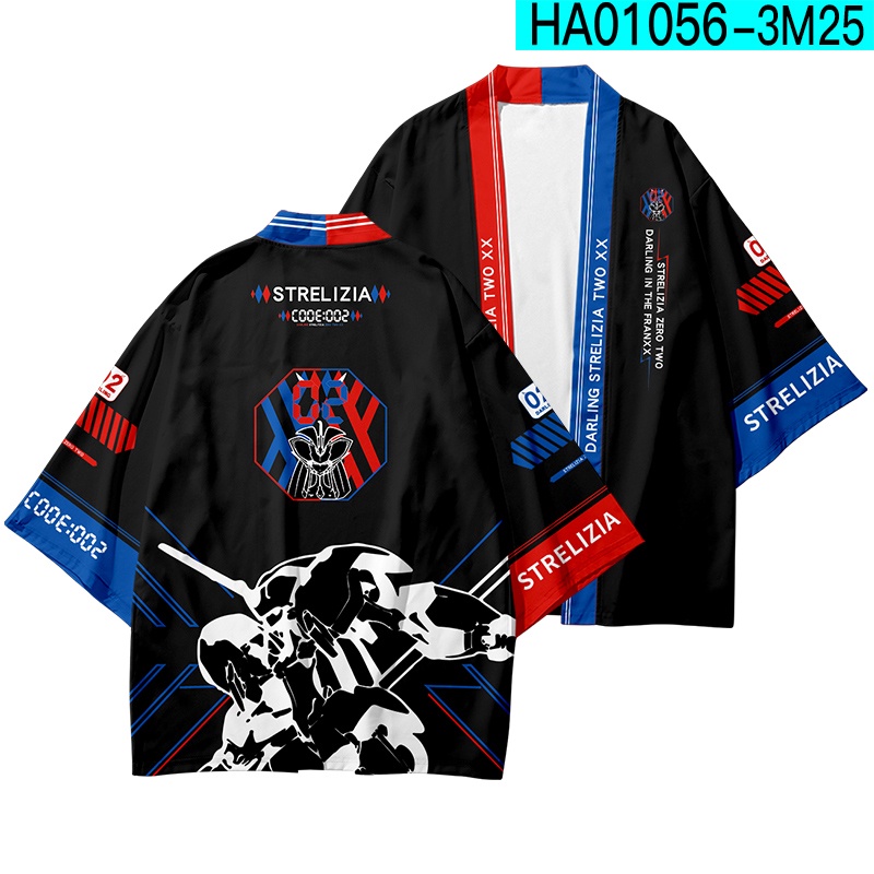 Áo Choàng Kimono Hóa Trang Nhân Vật Darling In The Franxx Quyến Rũ Cho Nam Nữ