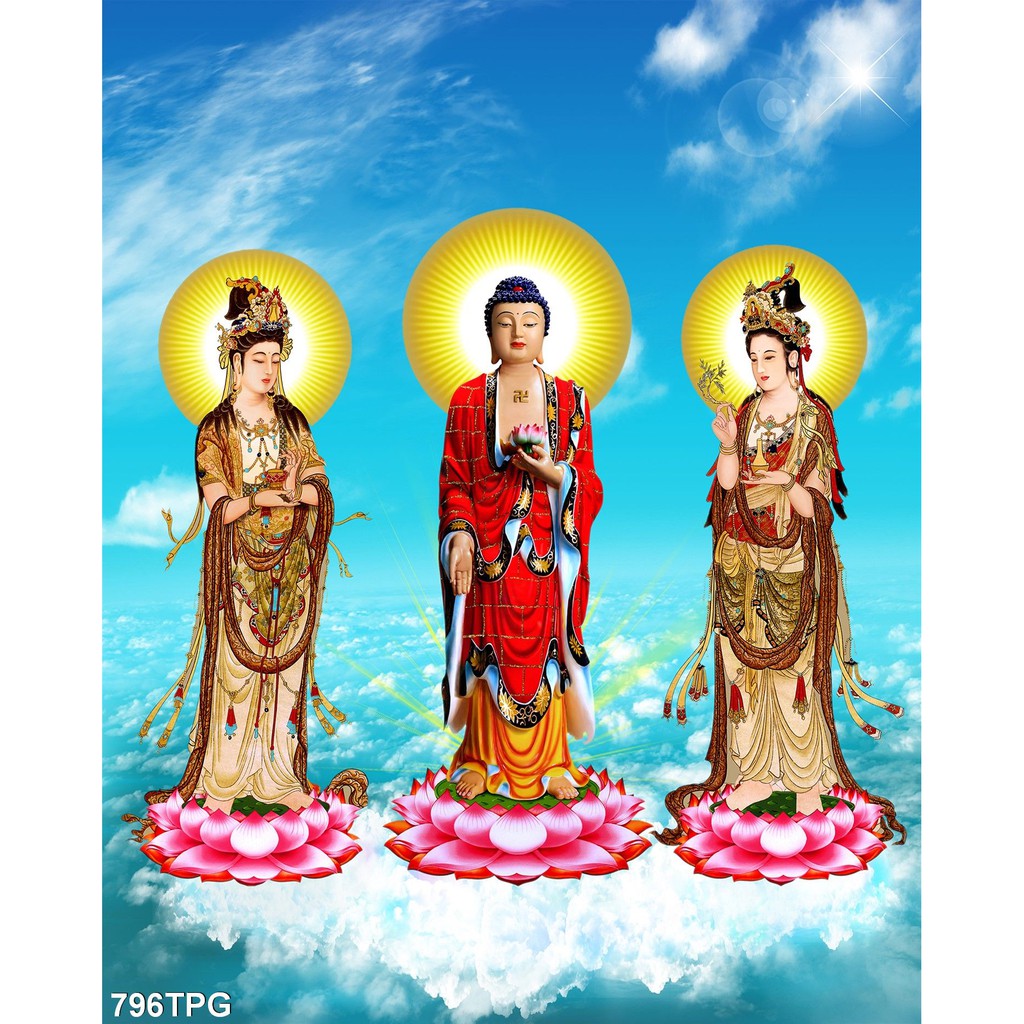 TRANH DÁN TƯỜNG HÌNH PHẬT, TRANH DÁN PHÒNG THỜ, TRANH QUAN ÂM, TRANH THỜ PHẬT