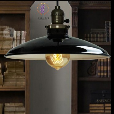 Đèn thả chao tráng men TH064