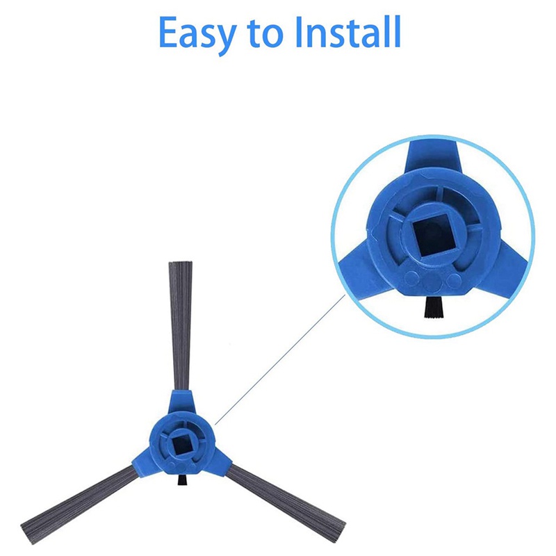 Chổi Chính Và Bên Thay Thế Cho Robot Hút Bụi Eufy Robovac 11S, 15C, 30, 30C, 35C