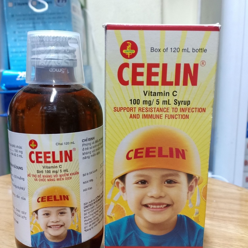 Siro CEELIN tăng sức đề kháng, tăng miễn dịch cho trẻ sơ sinh và trẻ em