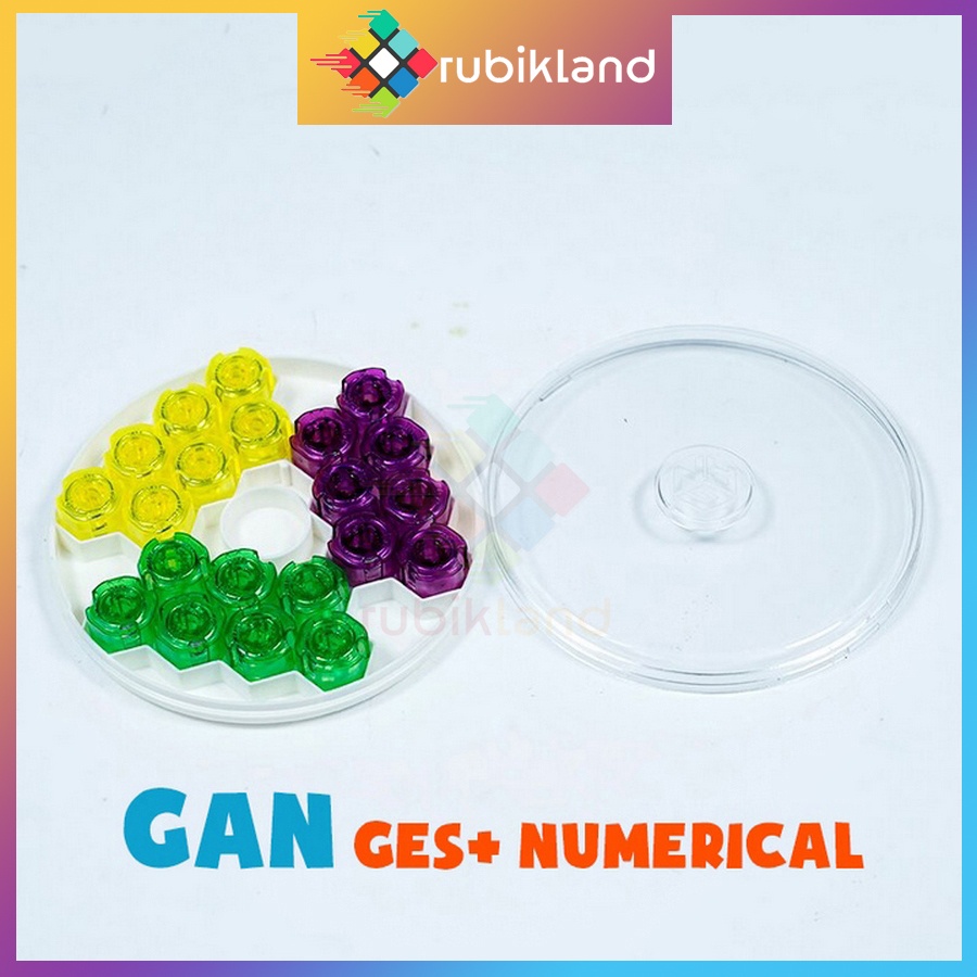 Bộ Gan GES+ Numerical Dạng Số Cho Rubik Gan 356M 354M V2 RS Phụ Kiện Rubic Đồ Chơi Trí Tuệ Trẻ Em