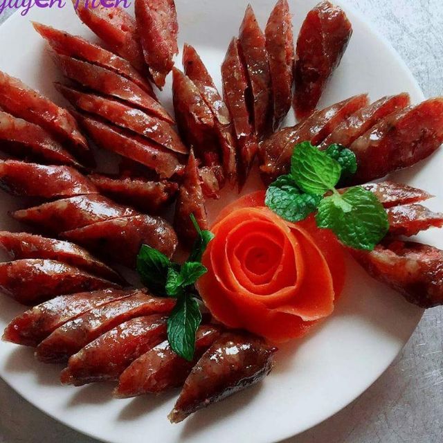 Lạp xưởng gác bếp (2 gói 500g hút chân ko)o