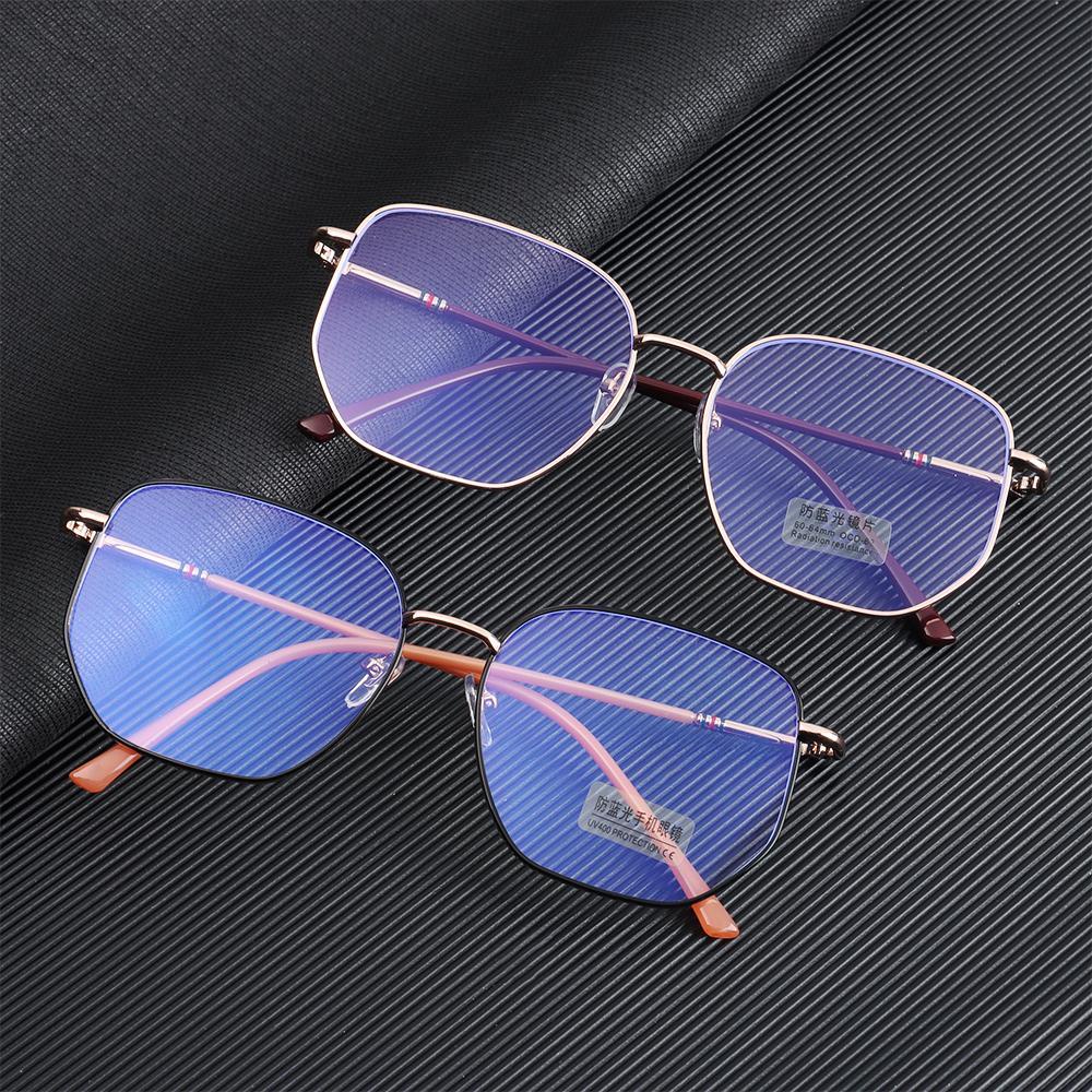 Mắt Kính Bảo Hộ Siêu Nhẹ Chống Ánh Sáng Xanh Phong Cách Vintage