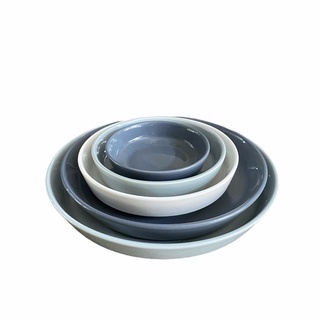 Erato - Bộ 5 đĩa sâu lòng đủ size Mono - Hàng nhập khẩu Hàn Quốc (set đĩa, đĩa đẹp, đĩa Hàn Quốc)