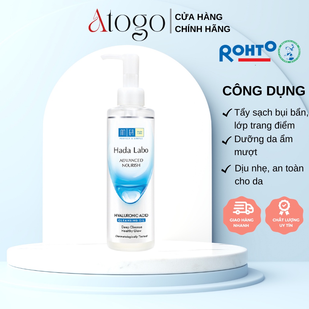 Dầu Tẩy Trang Hada Labo Advanced Nourish Hyaluron Cleansing Oil 200ml