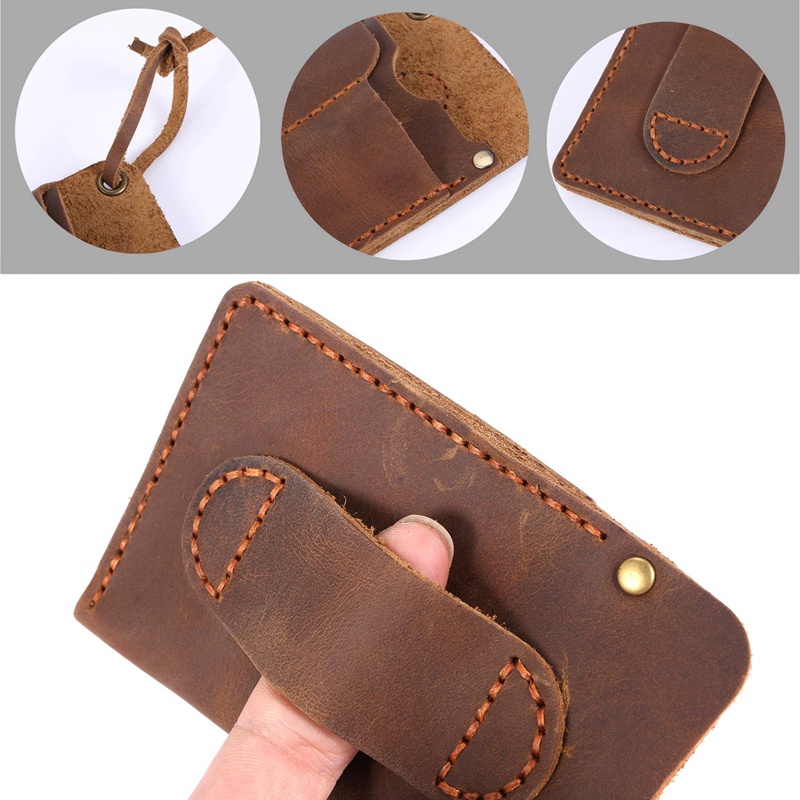 Túi Da Đựng Đèn Pin / Đèn Pin Đa Năng / Bút Handmade EDC