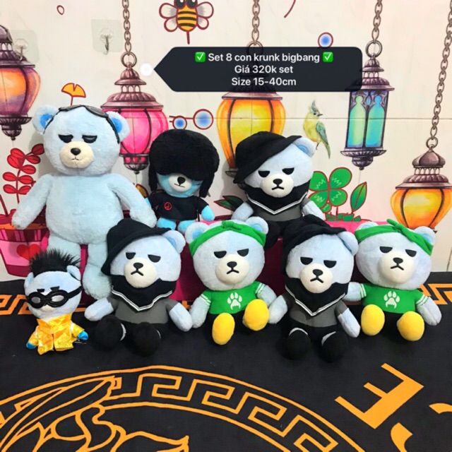 Gấu bông Krunk bigbang giá sỉ