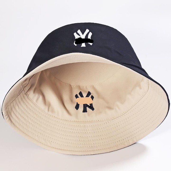 Mũ bucket NY hai mặt chất cotton cao cấp form unisex nam nữ nhiều màu - B11