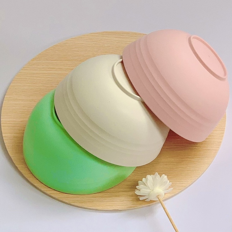 [FLASH SALE 9K] Bộ Bát đĩa lúa mạch, Chén dĩa lúa mạch đa năng kiểu dáng đẹp thân thiện với môi trường