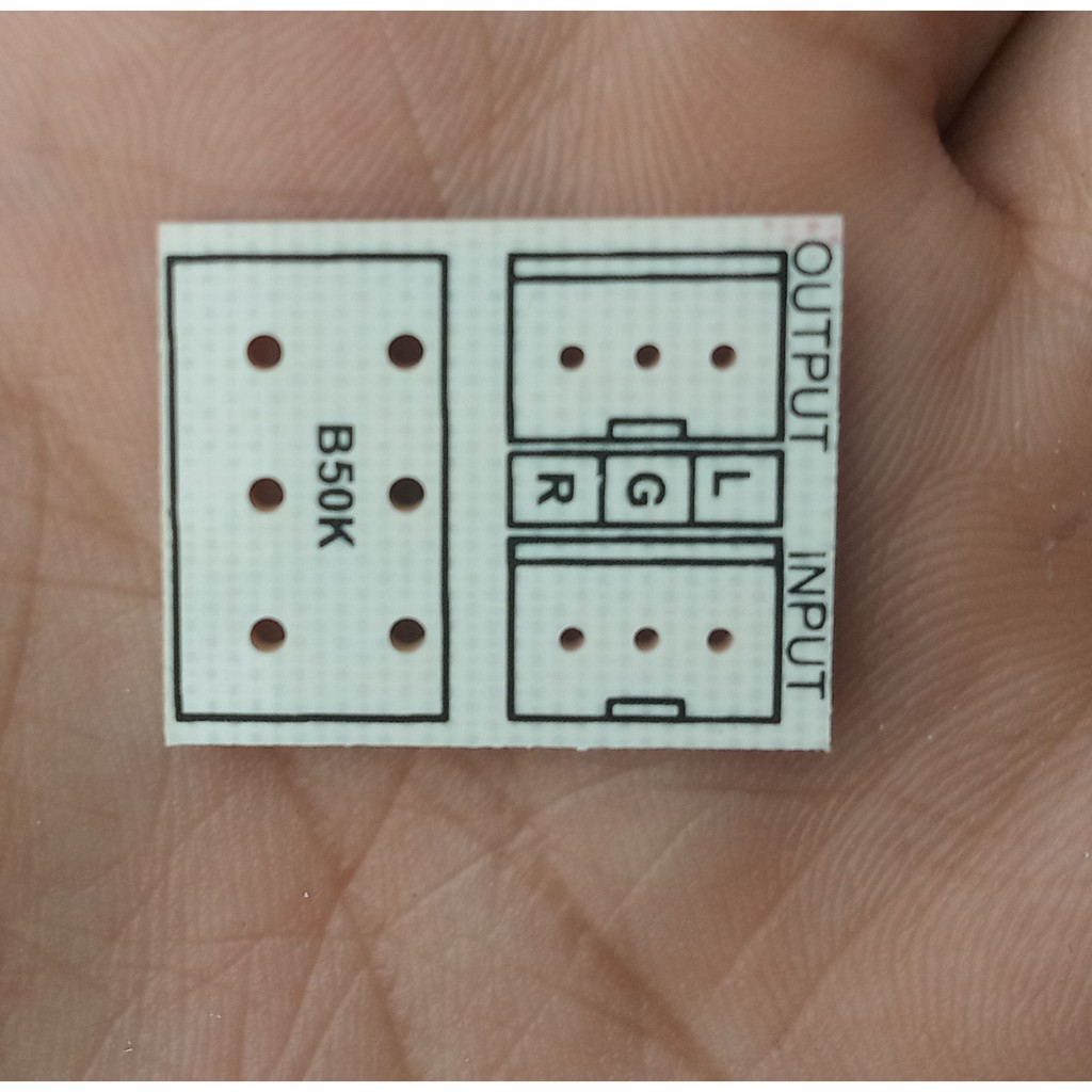 Combo 10 PCB Gắn Nút Volume Tổng Stereo Phíp Sợi Thủy Tinh