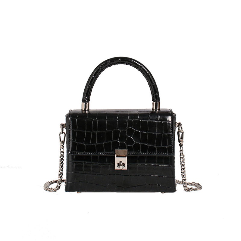 Túi Đeo Vai Vân Da Cá Sấu Thời Trang Dễ Phối Đồ Cho Bạn Gái