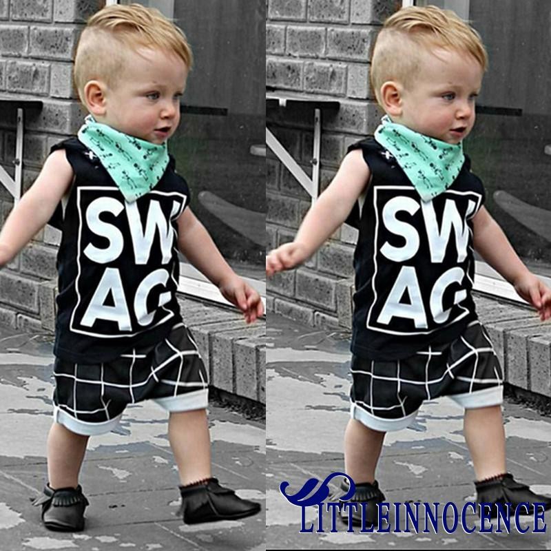 ❤XZQ-2pcs Toddler Kids Baby Boy T-shirt Tops+Casual Pants Trousers Clothes Outfit Set