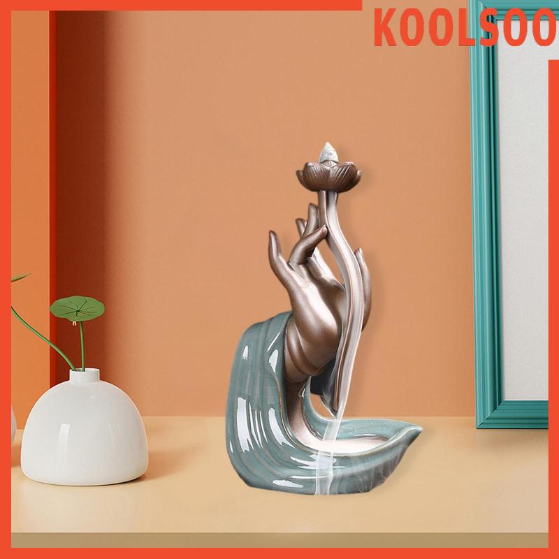 Thác Khói Trầm Hương Hình Bàn Tay Phật Trang Trí Nhà Cửa / Văn Phòng