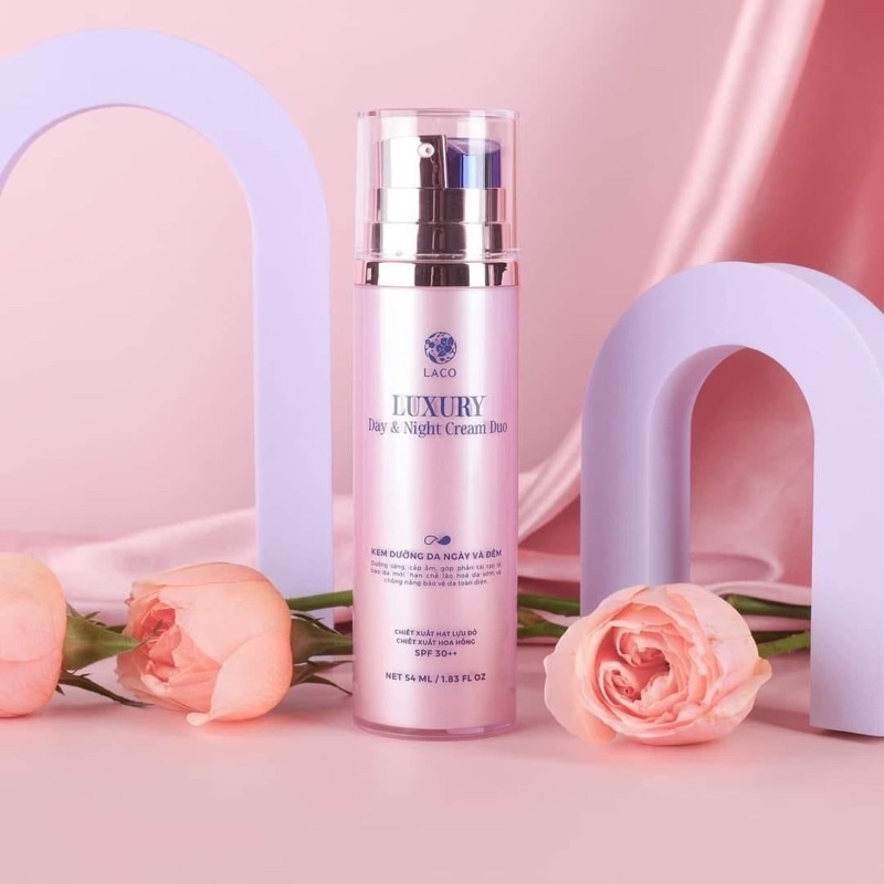 LACO LUXURY CREAM Kem Dưỡng Da Ban Ngày 3 IN 1 30gr