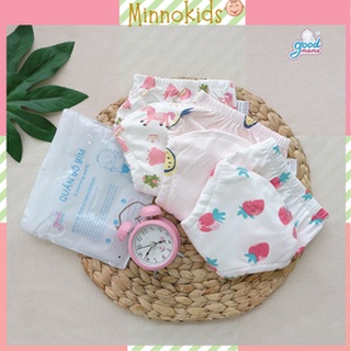 Combo Quần Bỏ Bỉm Cho Bé Trai Gái Goodmama Cotton Thoáng Khí