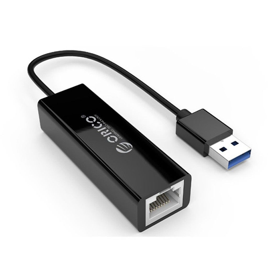 Đầu Chuyển USB Sang Cổng LAN 3.0 Giga Orico UTJ-U3 - Hàng Chính Hãng bảo hành 1 năm