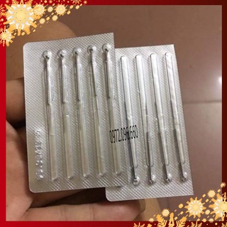 . Kim đốt mụn - kim châm cứu .