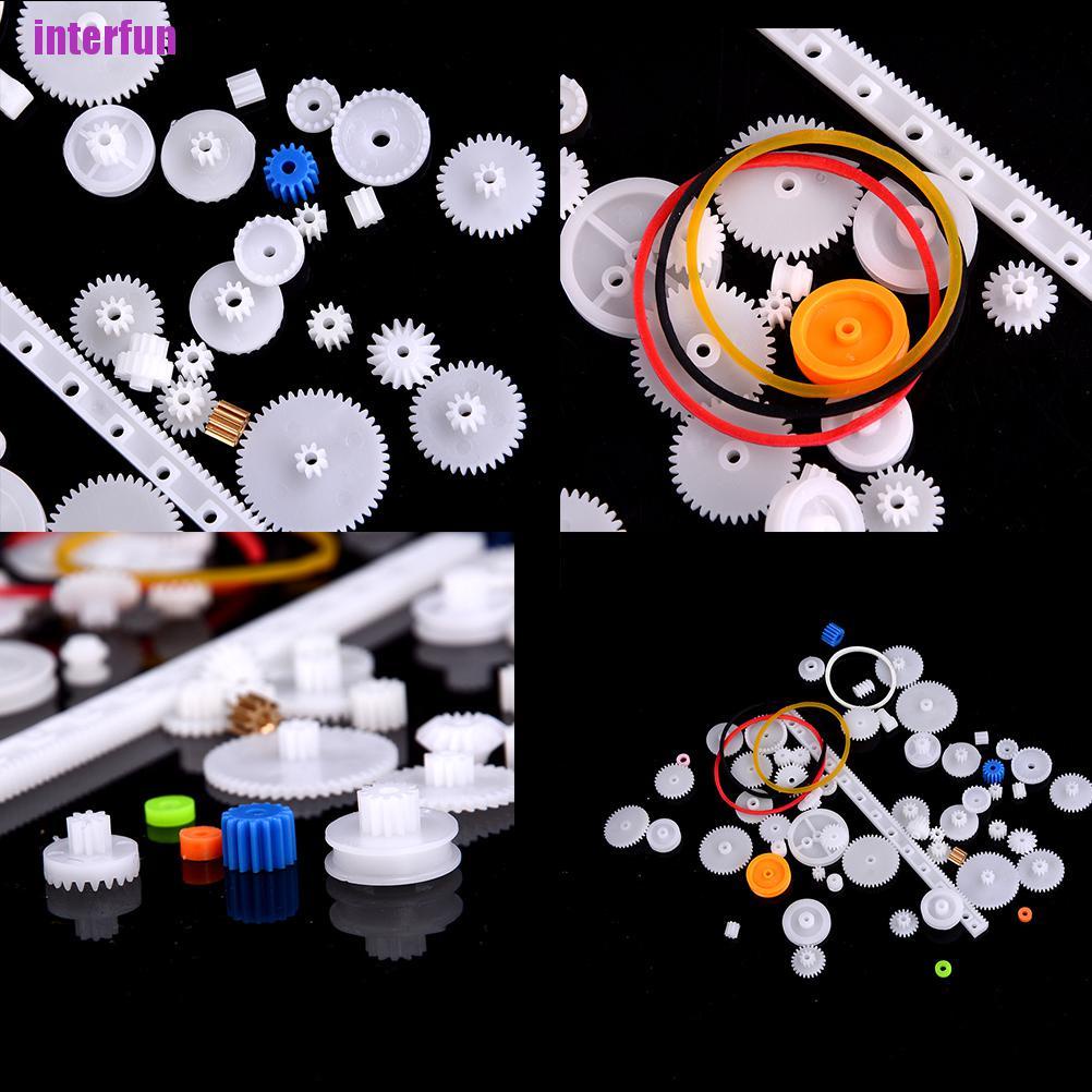 Bộ 60 Bánh Răng Nhựa Cho Tự Làm