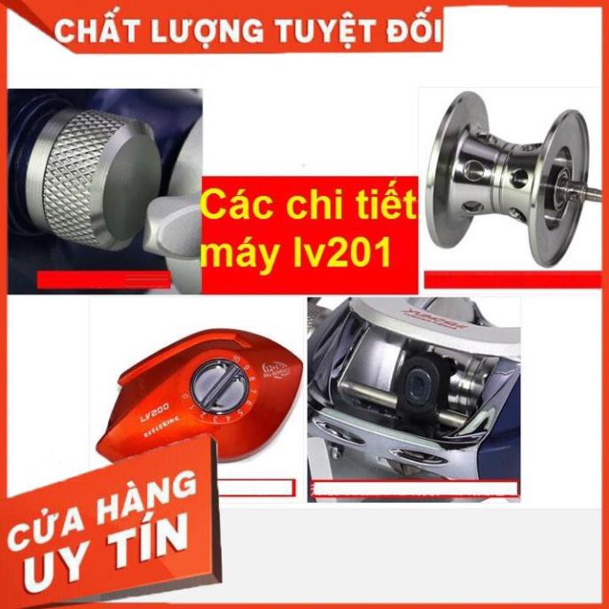 Máy Câu Cá Ngang Tay Trái Tay Phải Yumoshi LV201 LV200 [ HÀN VIP ] Chuyên dùng câu lure sông suối,cá lóc chẽm