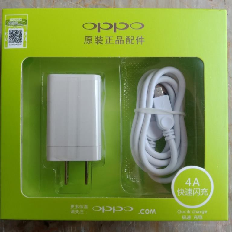 [Mã ELORDER5 giảm 10k đơn 20k] BỘ SẠC OPPO 4A-DOCK SẠC+CÁP SẠC CÔNG NGHỆ VOOC 2 cổng USB- Sạc nhanh