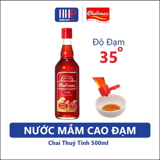 Date mới nhất - cholimex nước mắm cao đạm 500ml - chai thuỷ tinh - 35 độ đạm