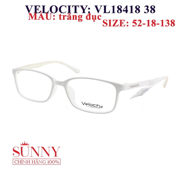 VL18418 - gọng kính Velocity chính hãng, bảo hành toàn quốc