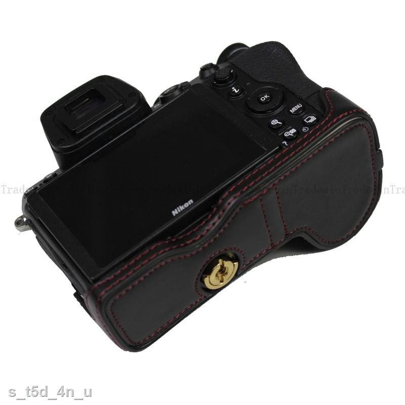 HOT Bao Da PU Bọc Máy Ảnh Cho Nikon Z7 Z6 Z5 Có Dây Đeo Tay