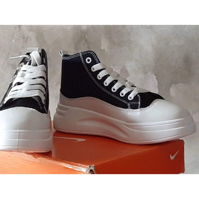 Giày cv cổ cao, đế cao