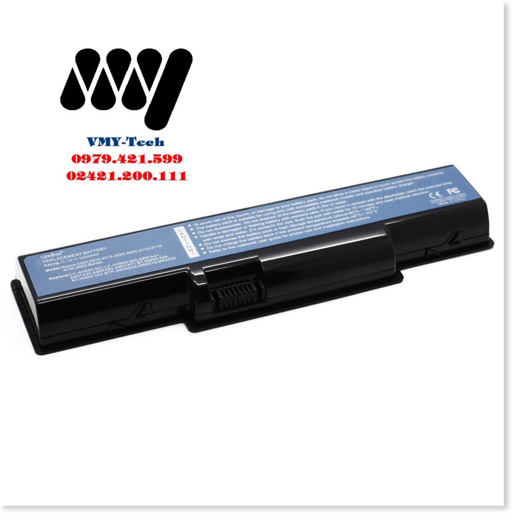 💦 Pin Laptop Acer 4520 4520G 4530 4535 4535G 4540 4540G 4710 4710G 4710Z