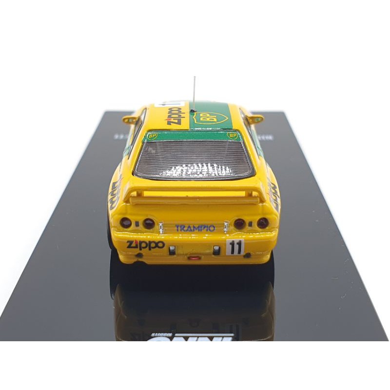 Xe Mô Hình Niissan Skyline GT-R (R32) #11 &quot;BP OIL TRAMPIO&quot; Inter Tec Fuji 1993 Winner 1:64 Inno Models (Vàng Xanh)