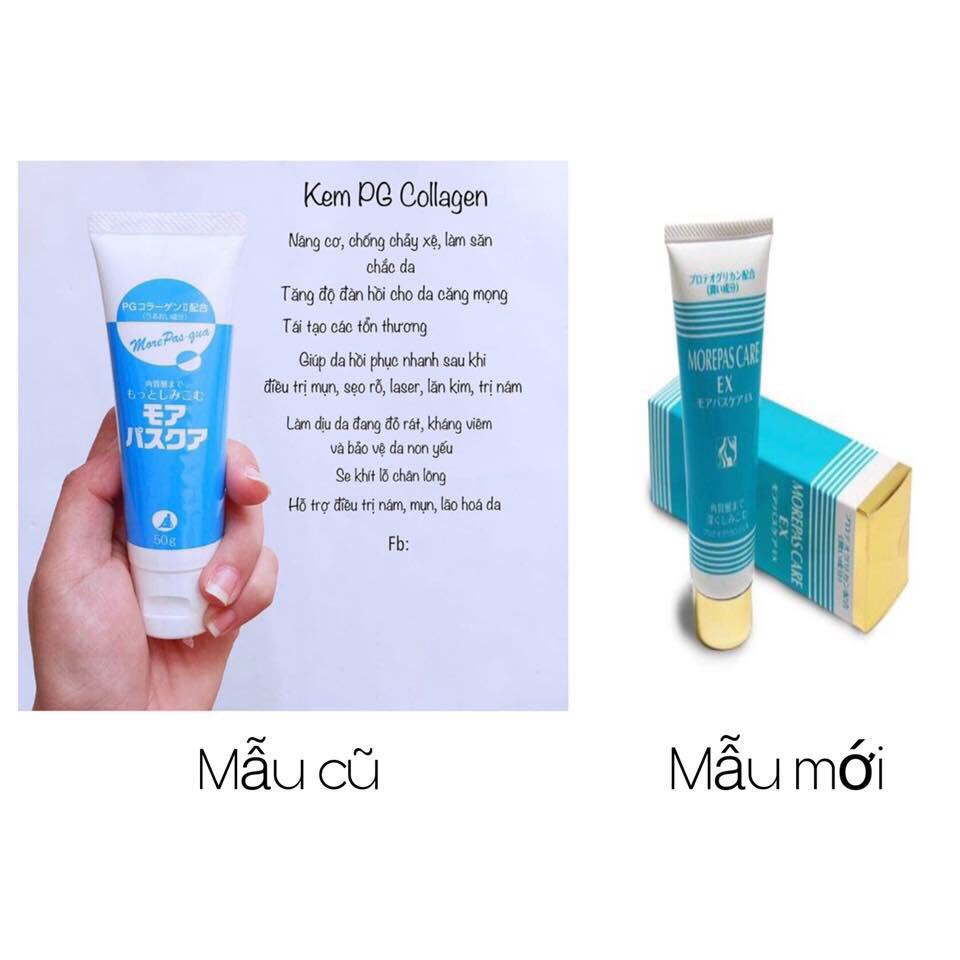 (Mẫu mới) Gel Collagen Sụn Vi Cá MorePas Care EX,  Proteoglycan Collagen PG Nhật Bản 80gr