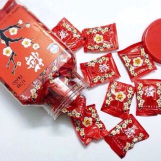 Xí muội (ô mai) hoa anh đào tuổi thơ be bé 👻