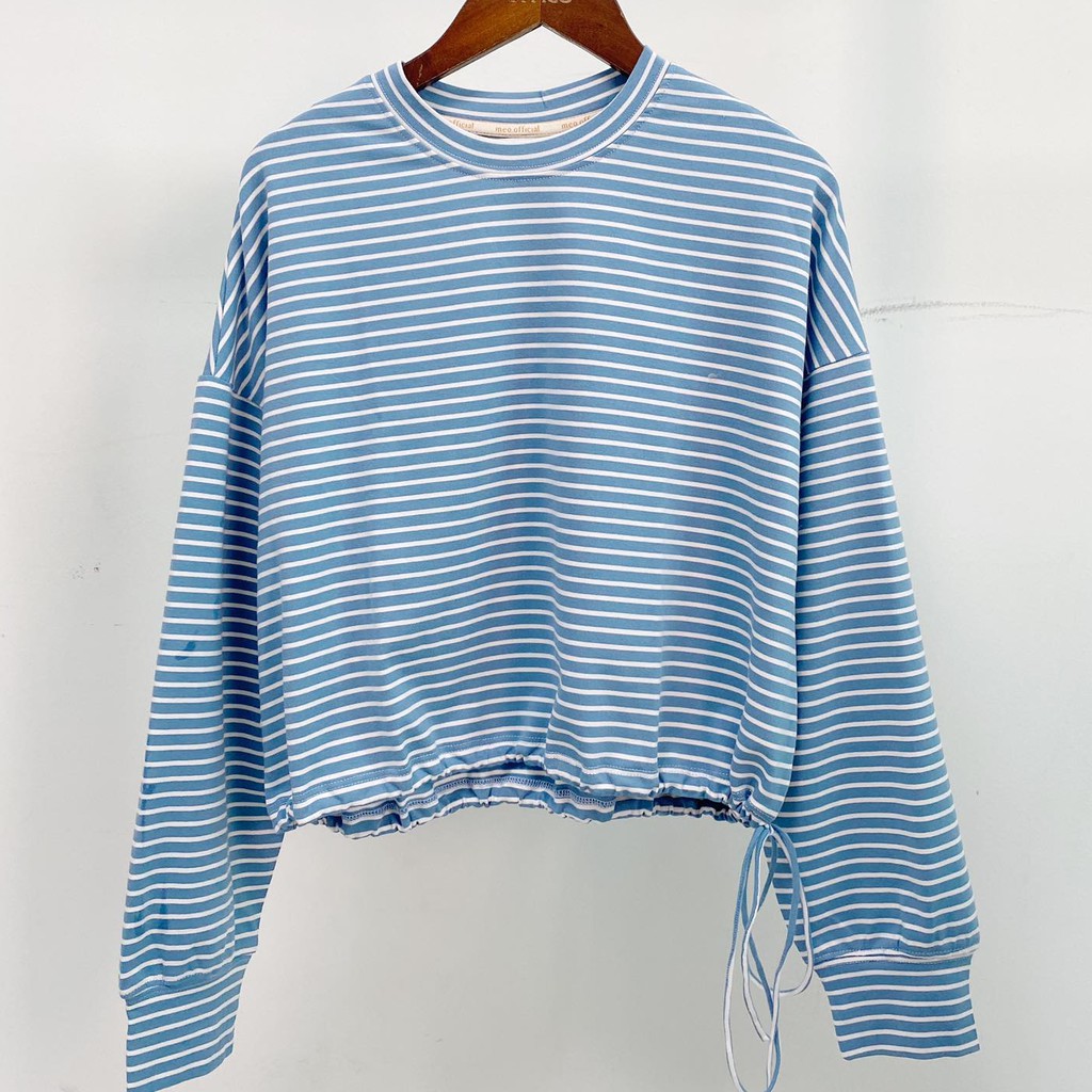 Áo Nỉ dài tay cổ tròn Amity Méo Shop | BigBuy360 - bigbuy360.vn