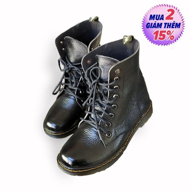Giày boot nam cao cổ da bò cao cấp (DA BÒ 100%)