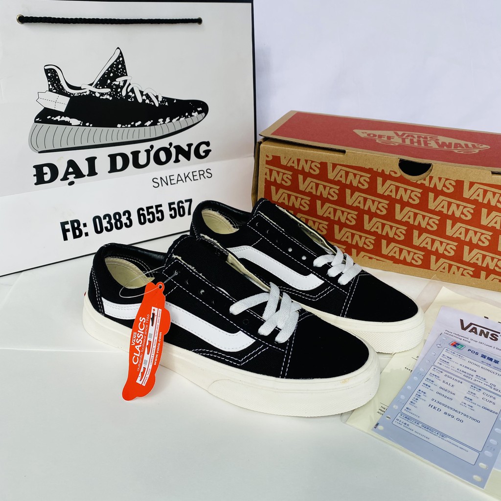 [ HÀNG CAO CẤP ] Giày thể thao vans Vaul old đen các màu lười Caro, FOG bản đẹp full size từ 36-43 đế cao siêu bền.