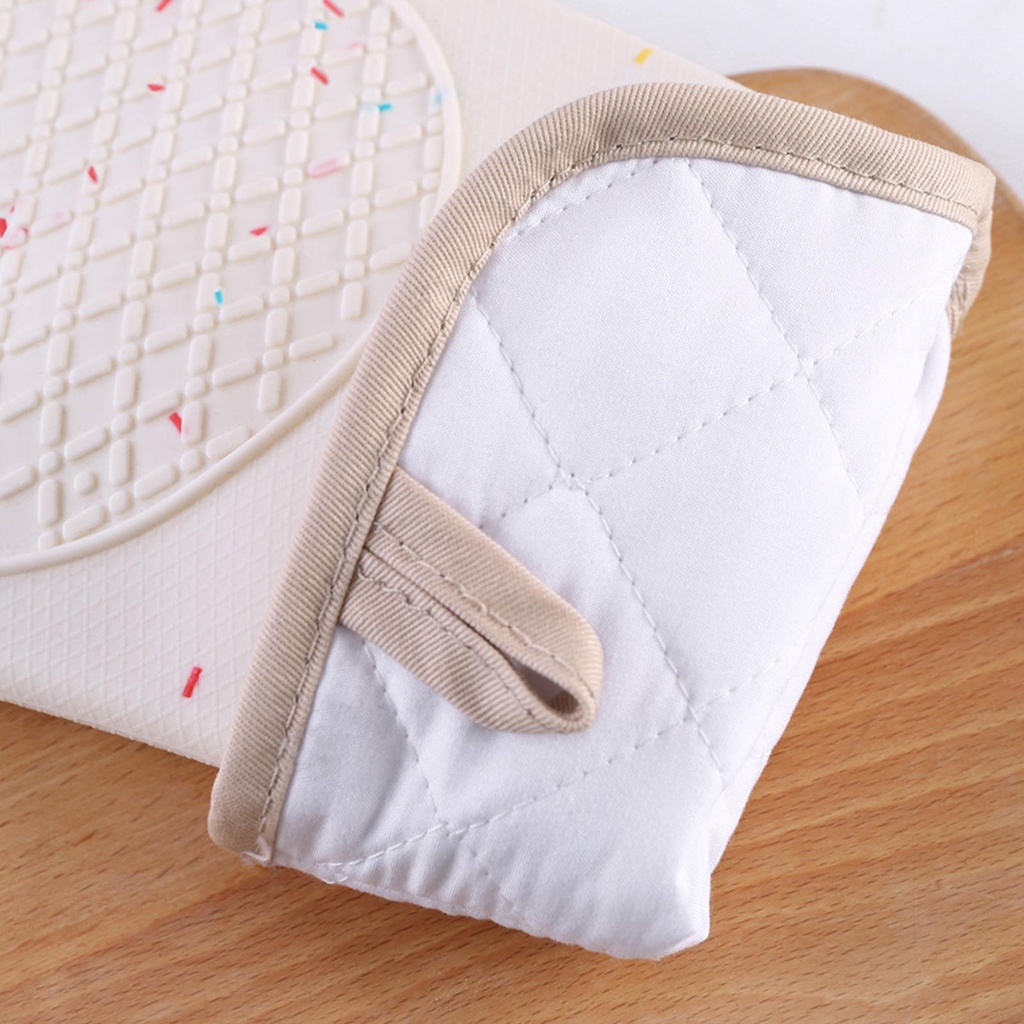 Găng Tay Bằng Silicone Và Cotton Cách Nhiệt Dùng Cho Lò Nướng BBQ L1C5