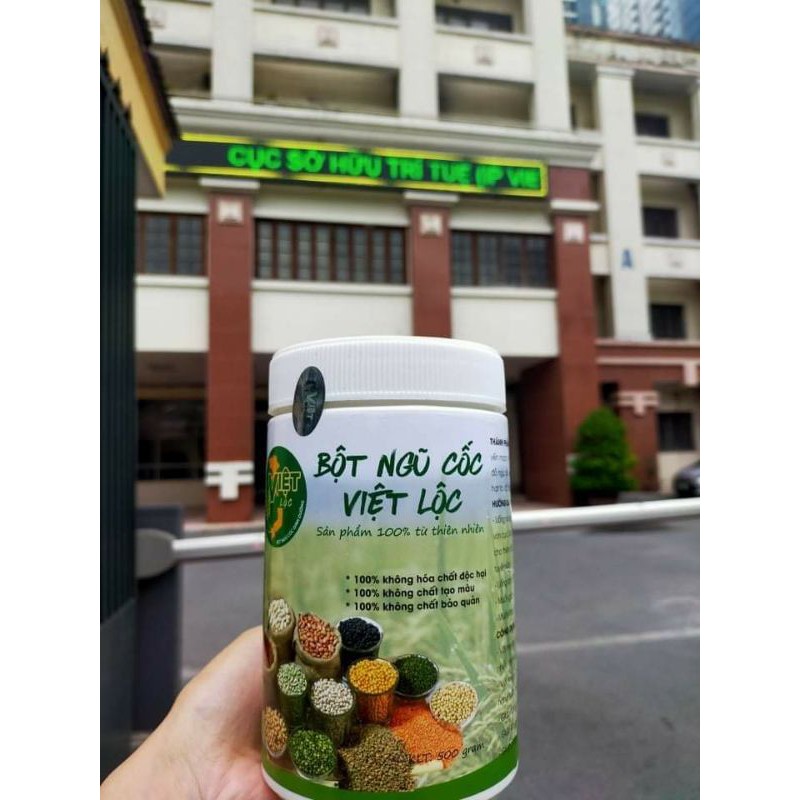 Bột ngũ cốc Việt Organic hộp 500gr
