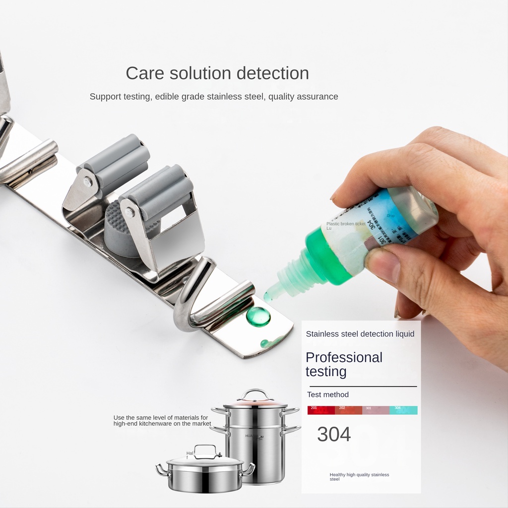 Móc kẹp giữ cây lau nhà chổi XINKUNLON dán tường chịu lực tốt chống thấm nước đa năng tiện lợi