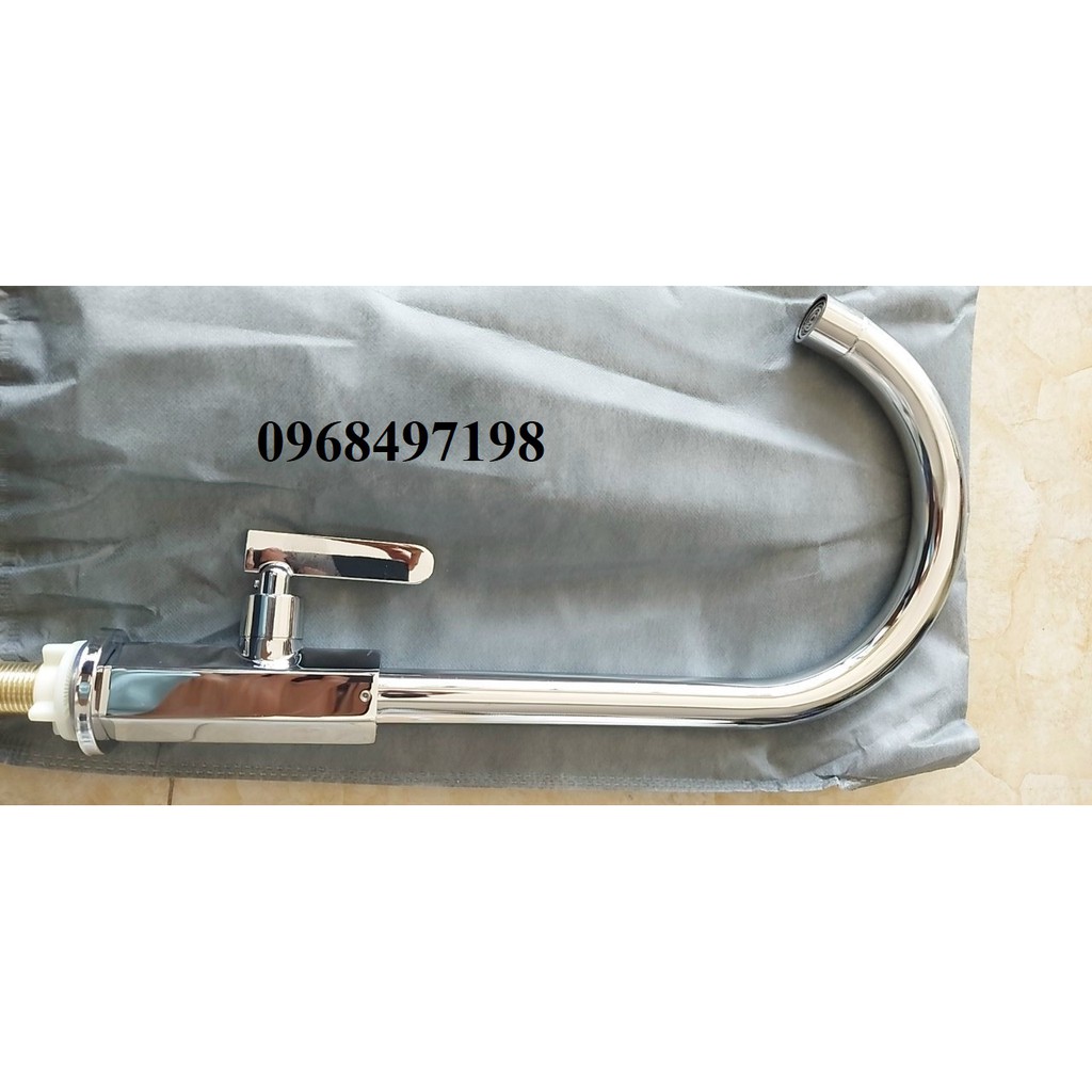 Vòi rửa bát bằng đồng gắn tường, gắn chậu 1 đường nước lạnh-Vòi rửa chén lạnh bằng đồng | BigBuy360 - bigbuy360.vn