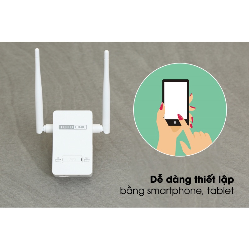 Totolink EX200 V2 - Bộ Mở Rộng Sóng Wifi,cục hút wifi kích sóng wifi tốc độ cao,vds shop