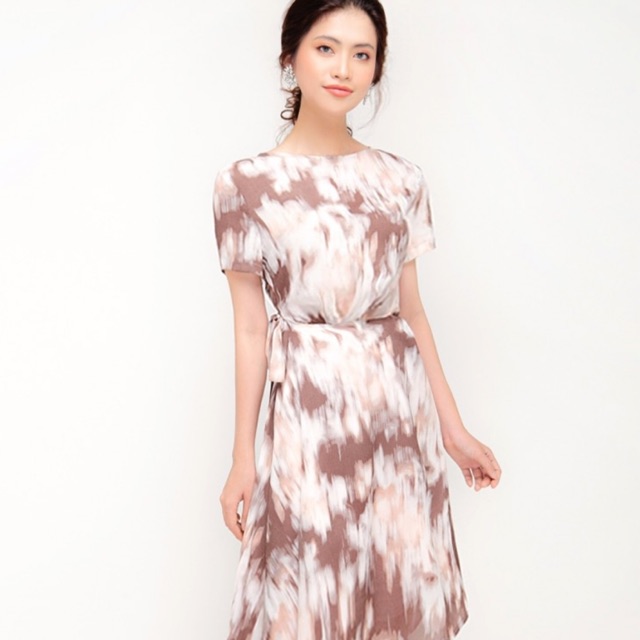 ĐẦM LỤA HOẠ TIẾT