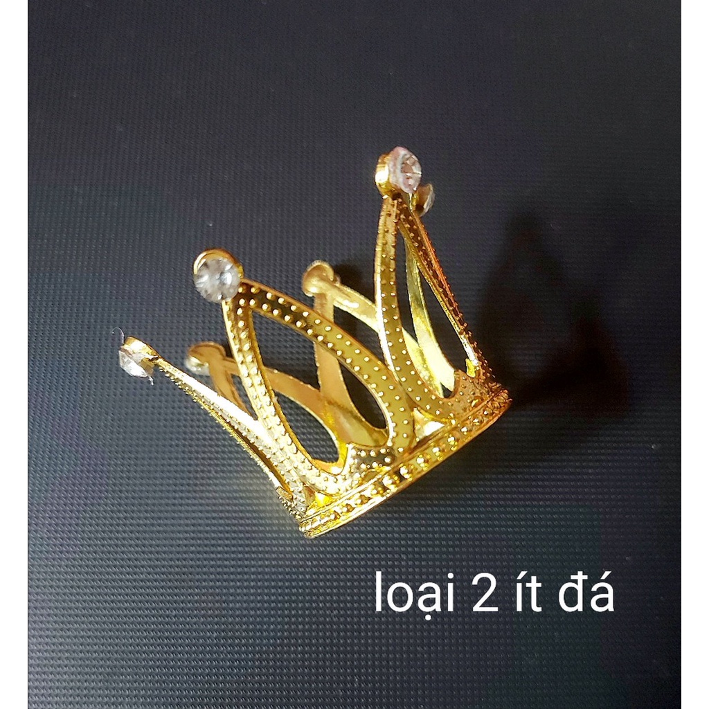 Vương miện mini (loại 2 ít đá)