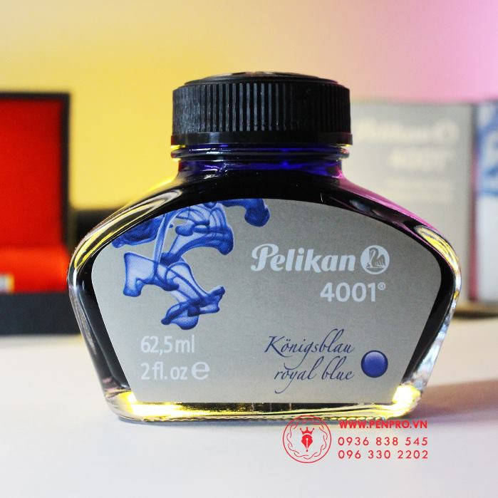 Mực pelikan 62,5ml Xanh Dương,mực cao cấp,mực chính hãng,penpro