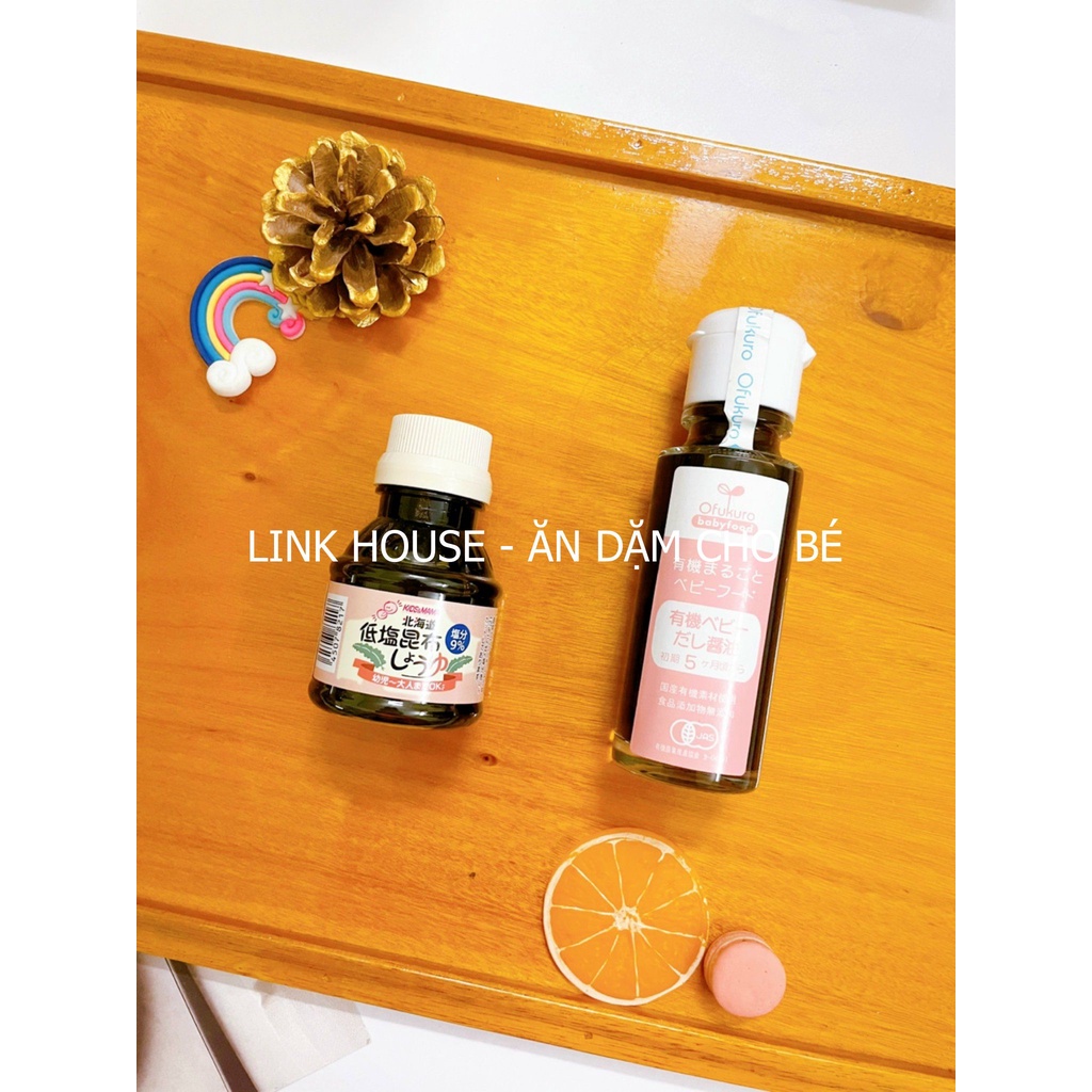 Nước tương tách muối Ofukuro nội địa Nhật cho bé ăn dặm 100ml