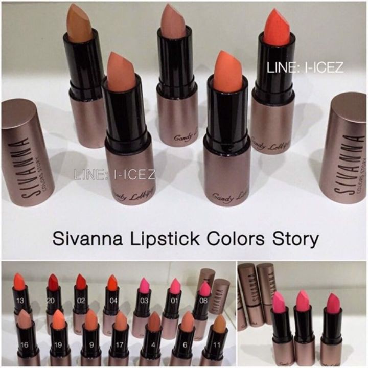 Son Sivanna Candy Lollipop Lipstick HF622