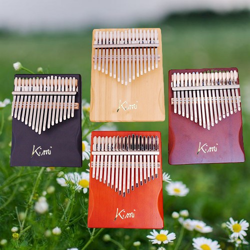 Đàn kalimba giá rẻ Kimi gỗ nguyên khối KIMI-W17